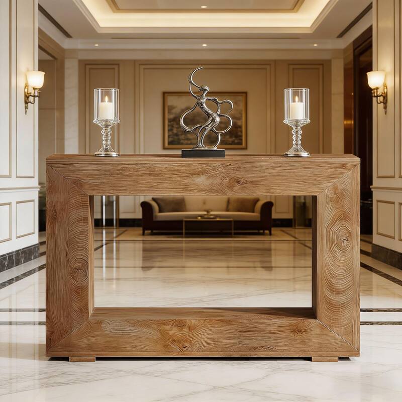 Entryway Sofa Table, Wood Console Table - Wood