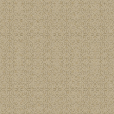 Galerie Wallcoverings Metallic FX Geometric Stars Non-woven Metallic Finish Wallpaper Roll