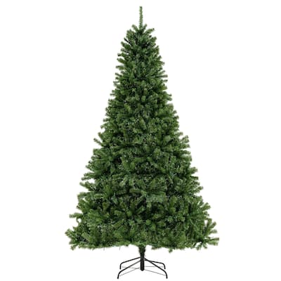 Costway 6/7/8 FT Artificial Christmas Tree with 1528/1098/680 Branch