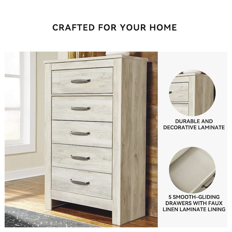 Signature Design by Ashley Bellaby Whitewash Dresser