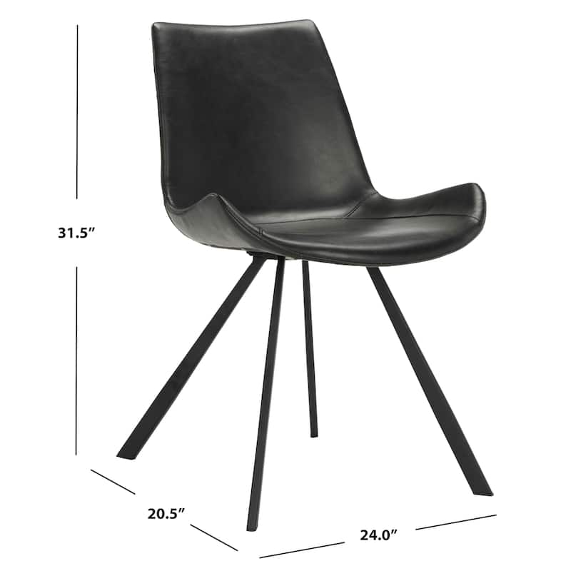 SAFAVIEH Corine Mid-Century Modern Accent Chairs (Set of 2) - 20.5" x 24" x 31.5" - 20Wx24Dx32H