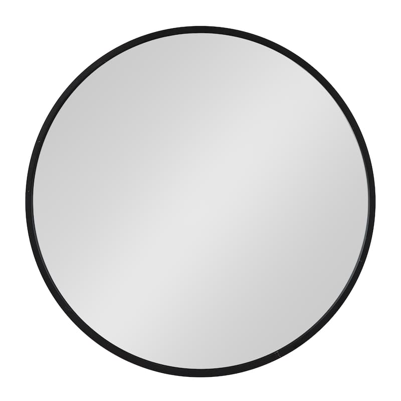 Kate and Laurel Travis 25.6" Round Accent Wall Mirror