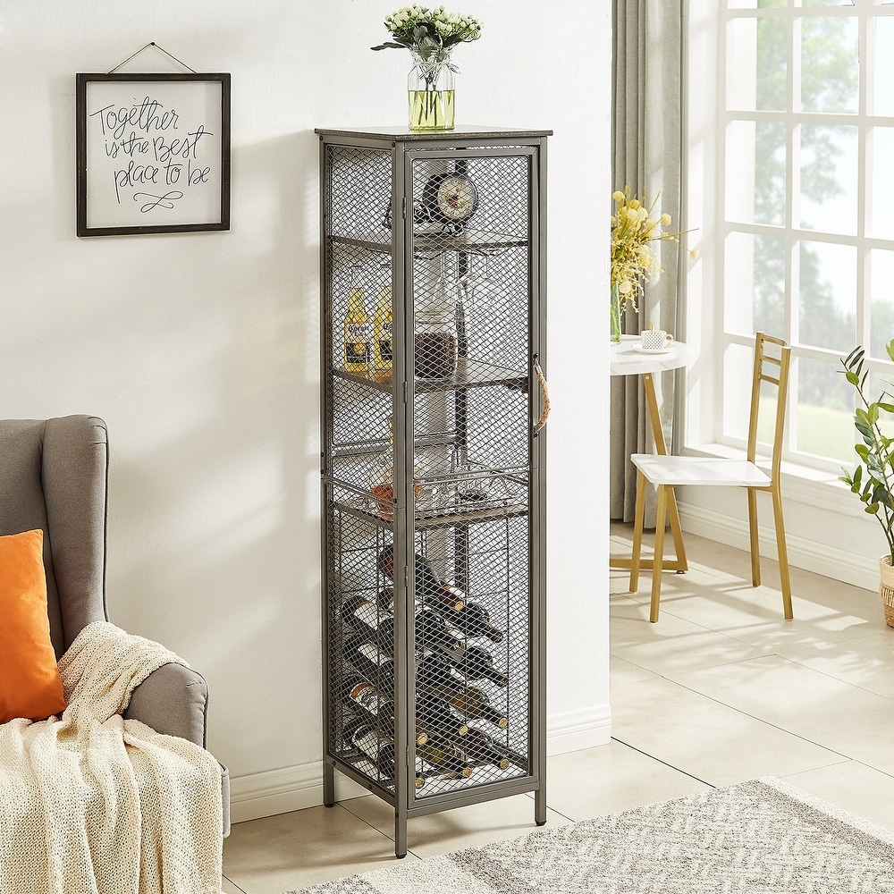 Grey Metal 18 Kitchen Storage Bed Bath Beyond