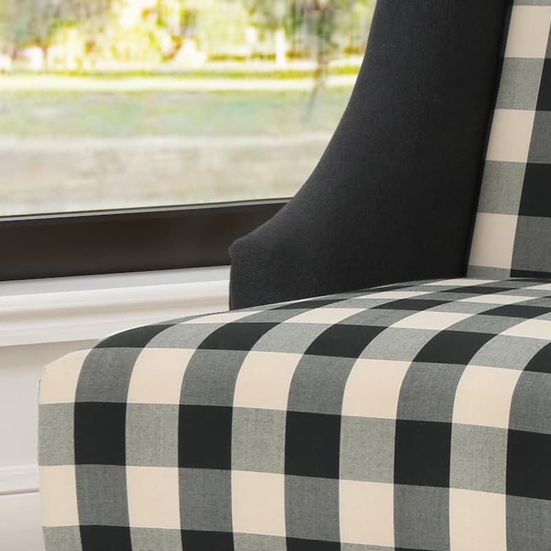 Modern 28" High-Back Upholstered Club Chair with Birch Wood Legs for Living Room