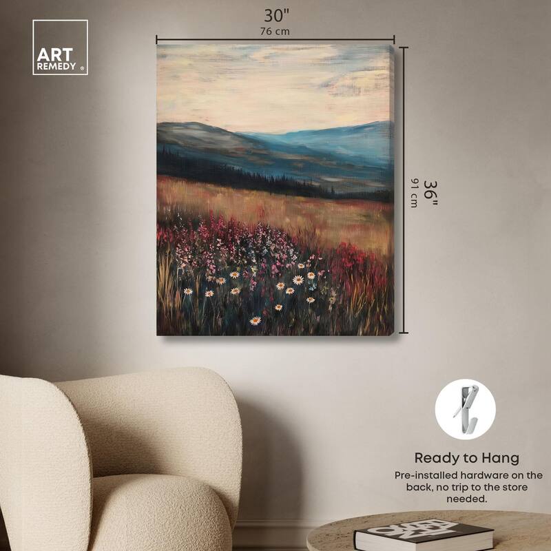 Gloaming Glade Canvas by Art Remedy, Gallery Wrapped