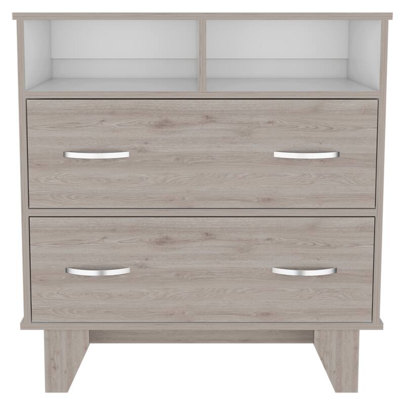 Portanova Two Drawer Dresser - Black