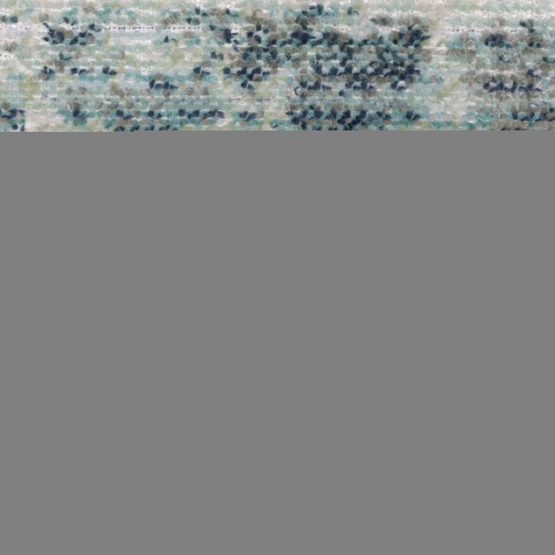 Calliope Textural Distressed Abstract Ivory/ Blue Area Rug
