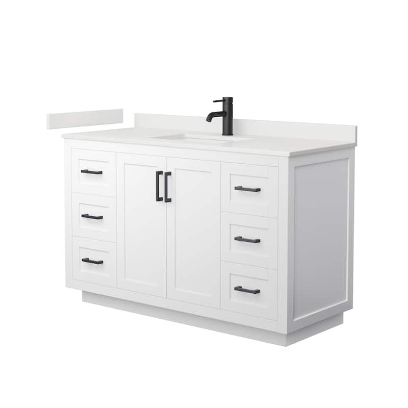 Wyndham Collection WCF292954S-QTZ-UNSMXX Miranda 54" Free Standing
