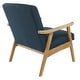 preview thumbnail 3 of 85, Weldon Mid-Century Fabric Upholstered Chair