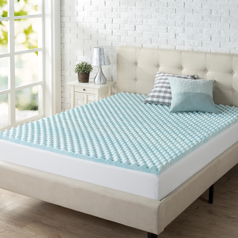 Zinus Gel Memory Foam Mattress Topper 160 x 200 x 5,1 cm 