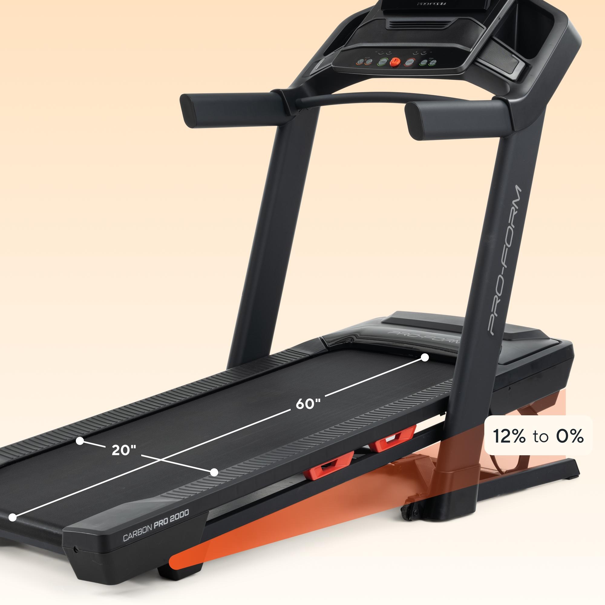 ProForm Carbon Pro 2000 Treadmill with 10