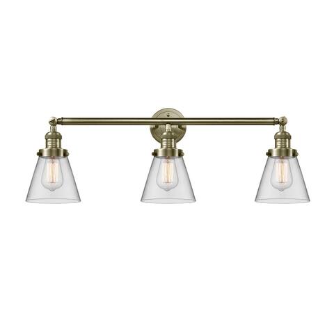 Innovations Lighting Cone 3 Light 30" Bath Vanity Light