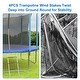 preview thumbnail 10 of 14, 10FT Trampoline, Recreational Trampolines with Enclosure Net and Ladder