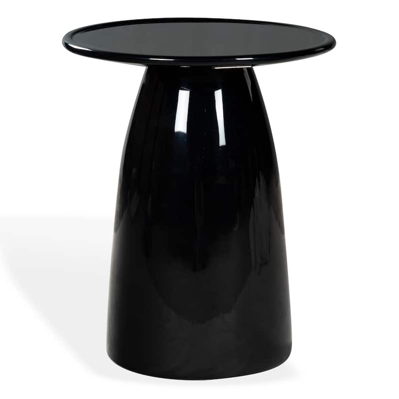 SAFAVIEH Couture Stephan Concrete Accent Table - 18"W x 18"D x 22"H