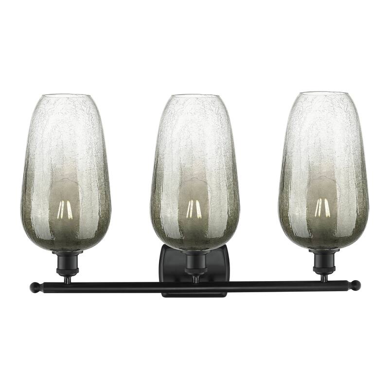 Innovations Lighting Endless Possibilities Ballston - Brookhaven Flute - 3 Light 27" Bath Vanity Light