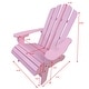preview thumbnail 6 of 4, Outdoor or indoor Wood children Adirondack chair - N/A