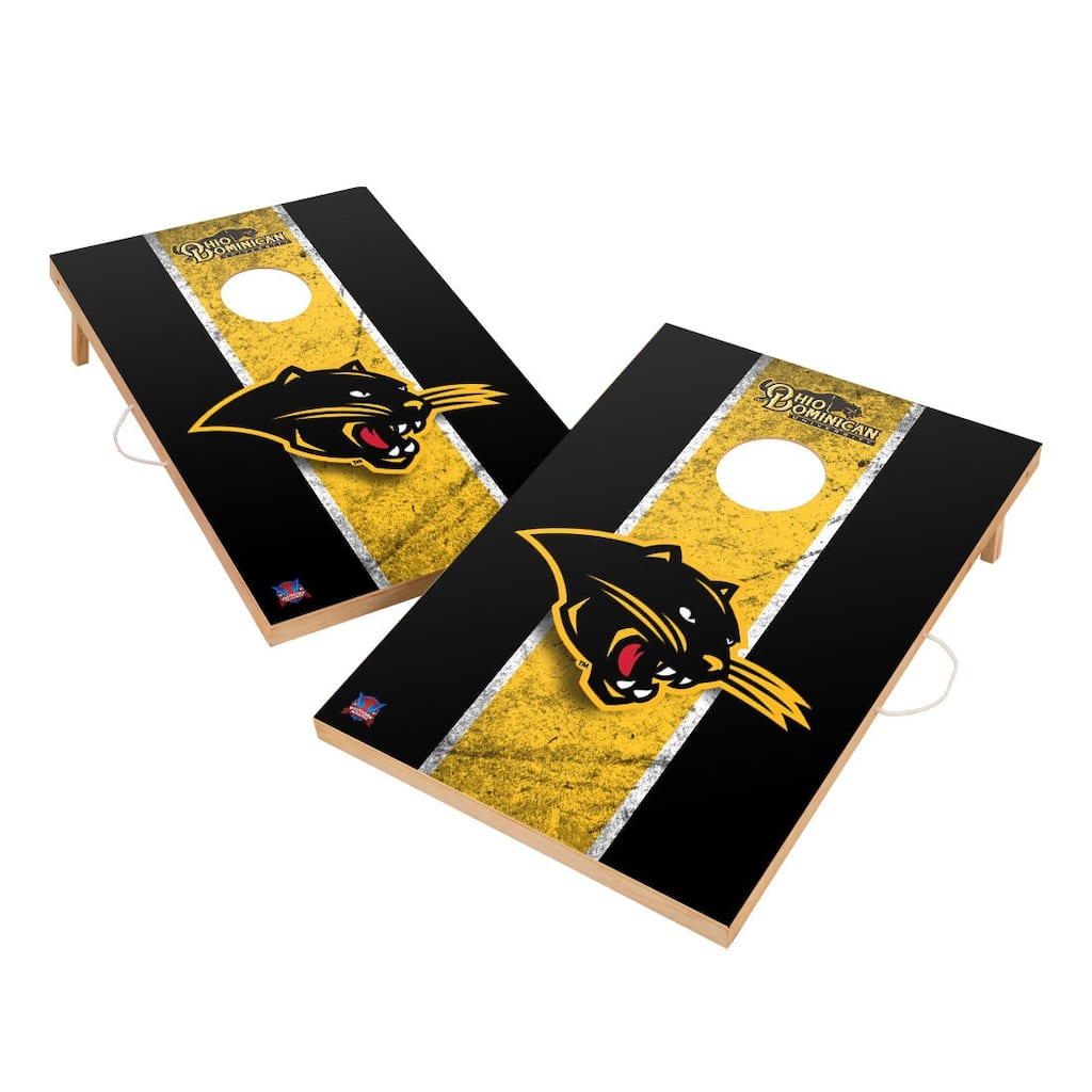 Vintage Ohio Dominican Panthers Regulation 2x4 Cornhole Set