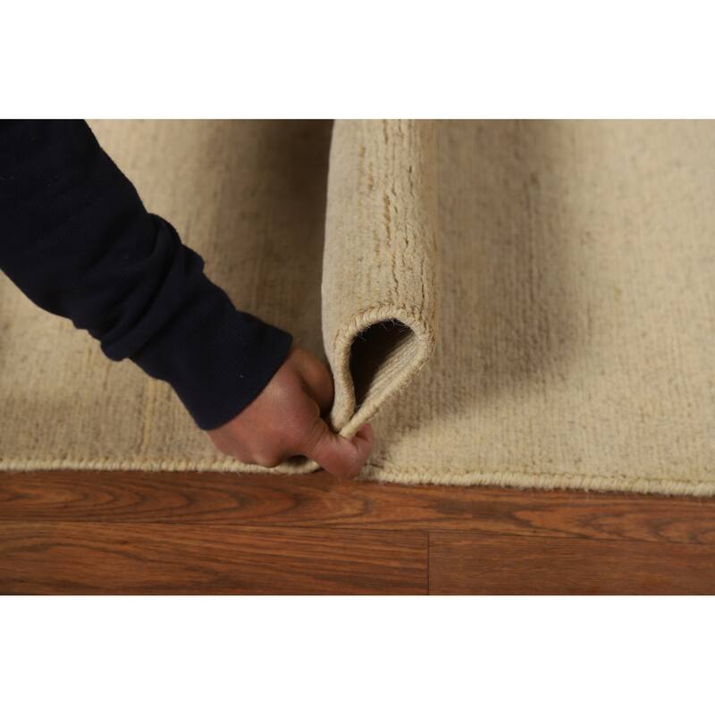 Modern Gabbeh Oriental Foyer Rug Bedroom Handmade Tribal Wool Carpet - 2'0"x 3'2"