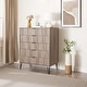 preview thumbnail 41 of 68, Manhattan Comfort Dumbo Modern 5-Drawer Tall Dresser. Rustic Grey