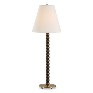 Uttermost Gallus Wood Spheres Table Lamp - N/A