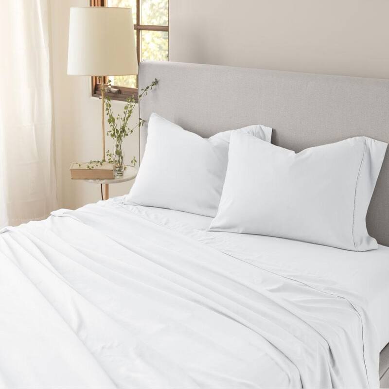 Jennifer Adams Essentials 4pc. Sheet Set - White - Full