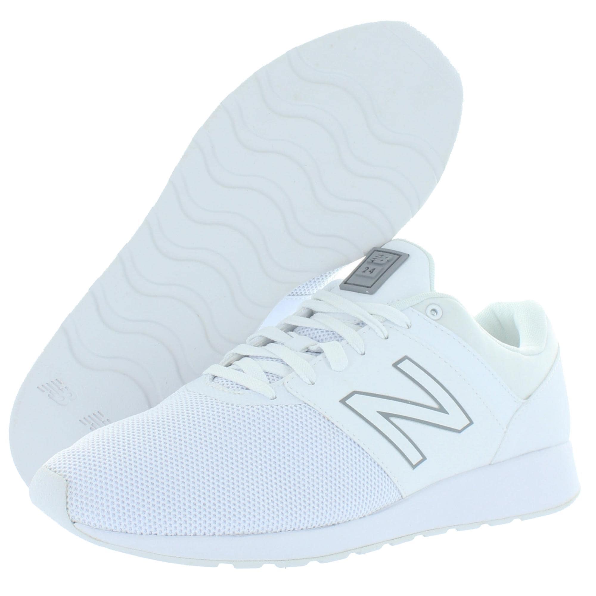 new balance white sneakers mens