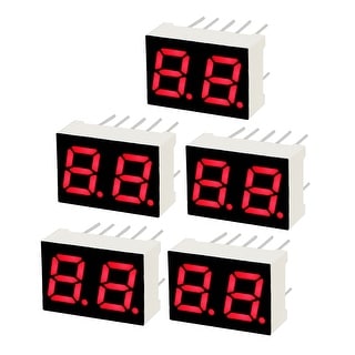 Common Cathode 10 Pin 2 Bit0.75 x 0.5 x 0.31 Inch 0.28