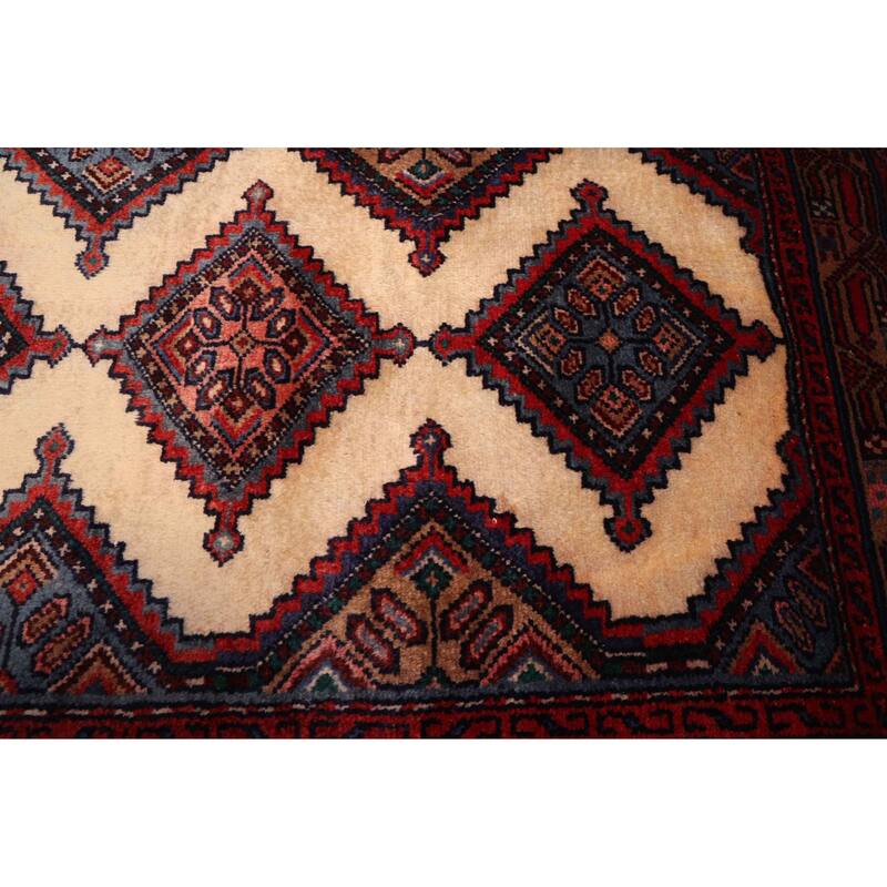ECARPETGALLERY Hand-knotted Konya Anatolian Cream Wool Rug - 2'9 x 9'8