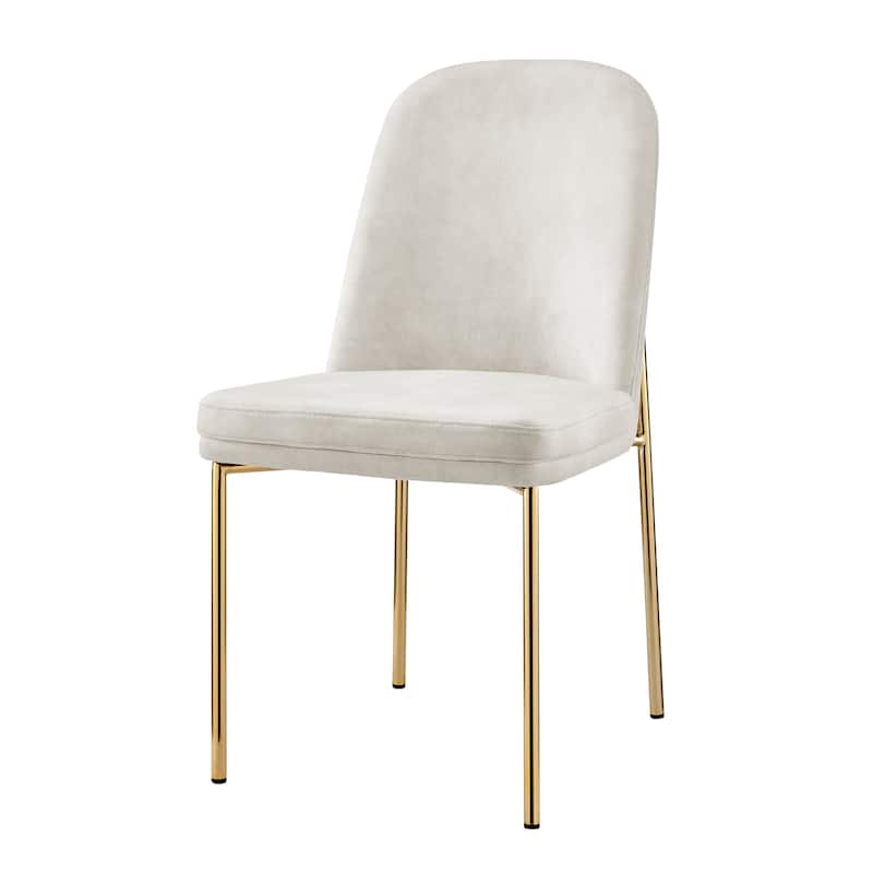 NPD Furniture Keisha Dining Side Chair (Set of 2) - Arcadia Cream
