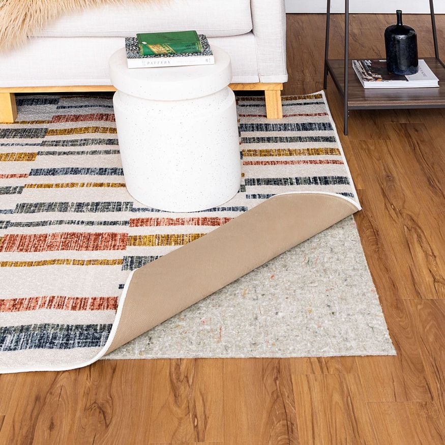 Durable Hard Surface and Carpet Non-Slip Rug Pad - 4' x 6