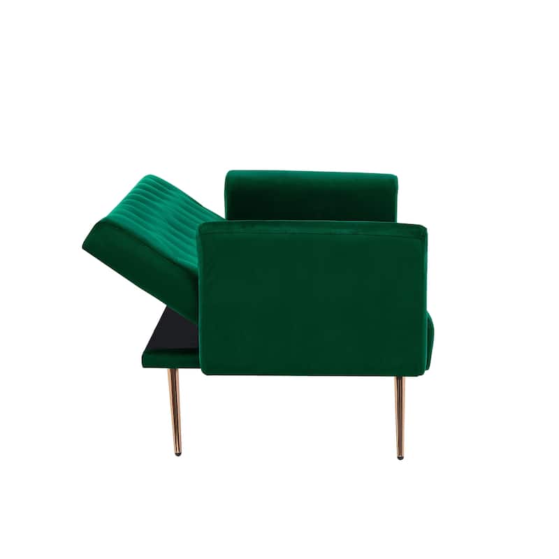 71" Convertible Double Folding Living Room Sofa Bed