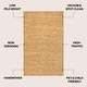 preview thumbnail 2 of 33, JONATHAN Y Griffin Rustic Farmhouse Woven Jute Solid Area Rug