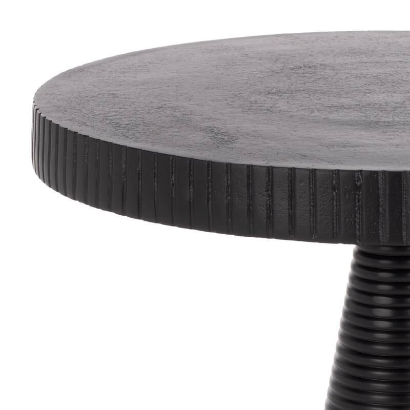 SAFAVIEH Mari Round Accent Table - 15 In. W x 15 In. D x 21 In. H - 15"W x 15"D x 21"H