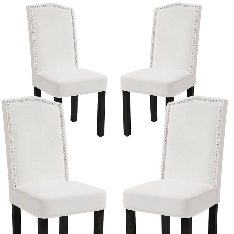 Dining Chairs With Upholstered Fabric (Set of 4)