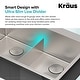 preview thumbnail 9 of 16, KRAUS Standart PRO Stainless Steel 33 in Topmount Drop-In Kitchen Sink