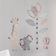 preview thumbnail 2 of 1, Lambs & Ivy Jungle Safari Gray/Tan Elephant/Giraffe Nursery Wall Decals/Stickers