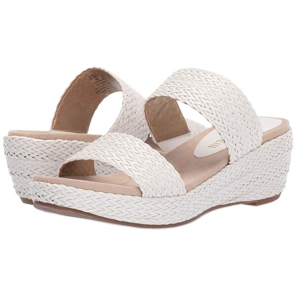 Anne Klein Womens Akzala Open Toe Casual Slide Sandals. Opens flyout.