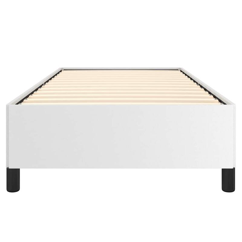 vidaXL Bed Frame, Faux Leather, No Mattress