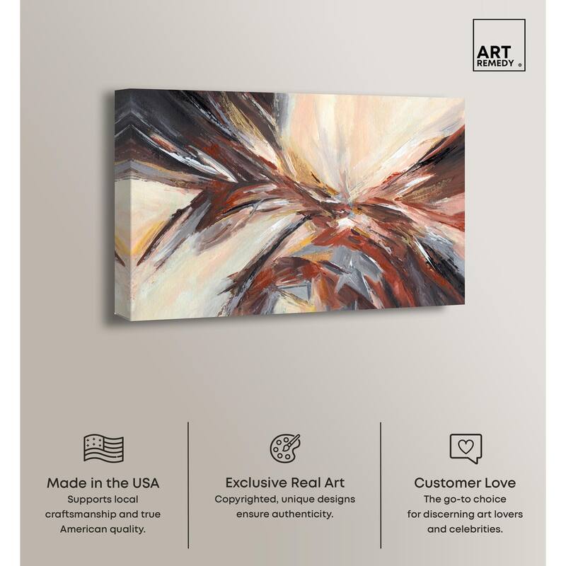 Bring You Joy Canvas by Art Remedy, Gallery Wrapped