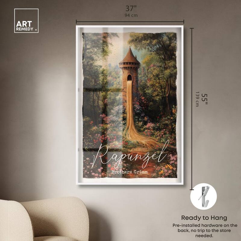 Rapunzel Classic Shadowbox by Art Remedy