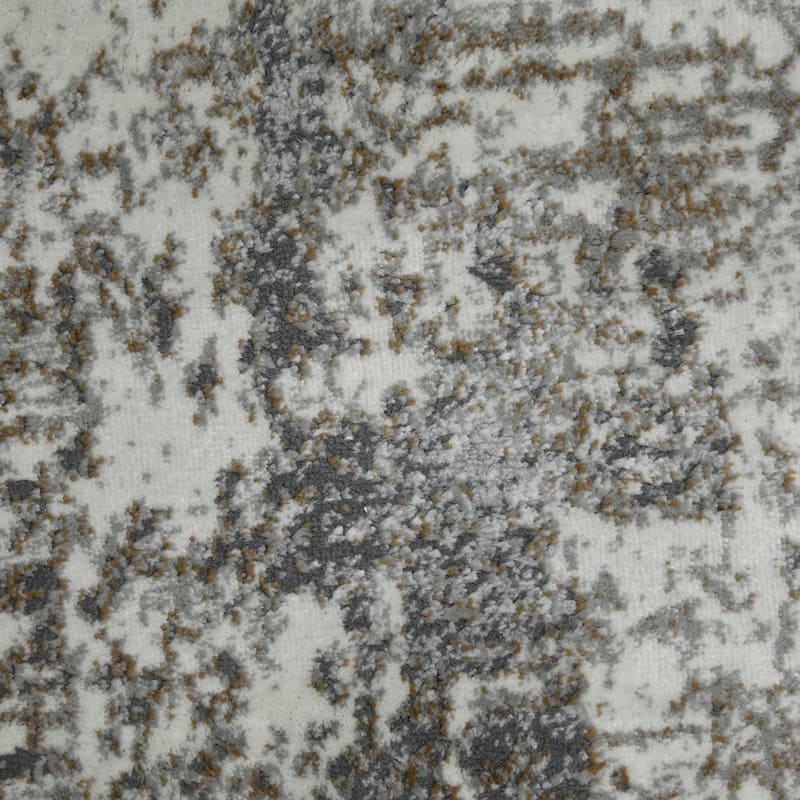 Sylvia Beatrice Ivory Polyester Blend Performance Area Rug