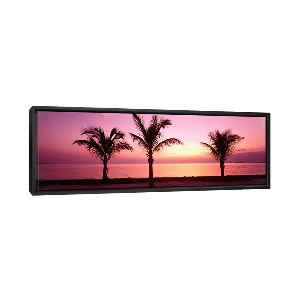 iCanvas "Miami Beach, Florida, USA" by Panoramic Images Framed Canvas Print