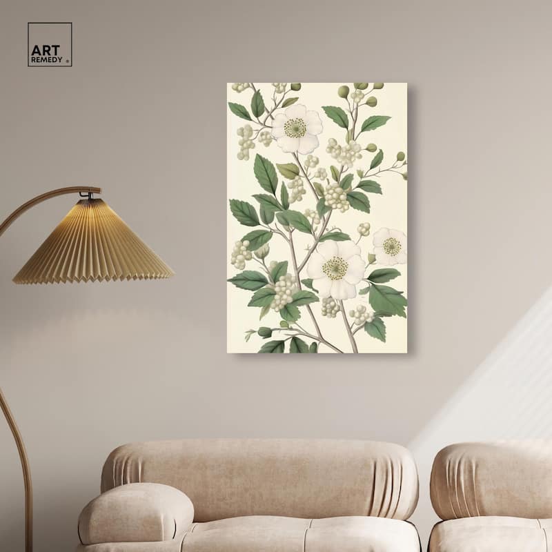 White Cherokee I Canvas by Art Remedy, Gallery Wrapped