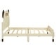 preview thumbnail 6 of 8, Full Size Wood Platform Bed with Bear-shaped Headboard Bed Frame