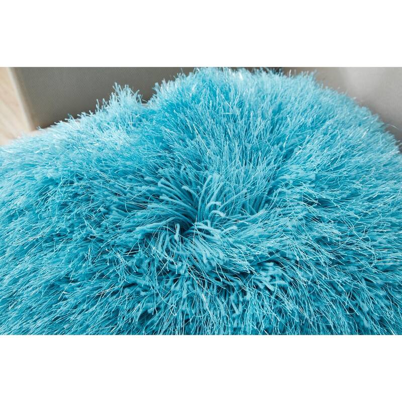 Manhattan Collection Shag Pillow