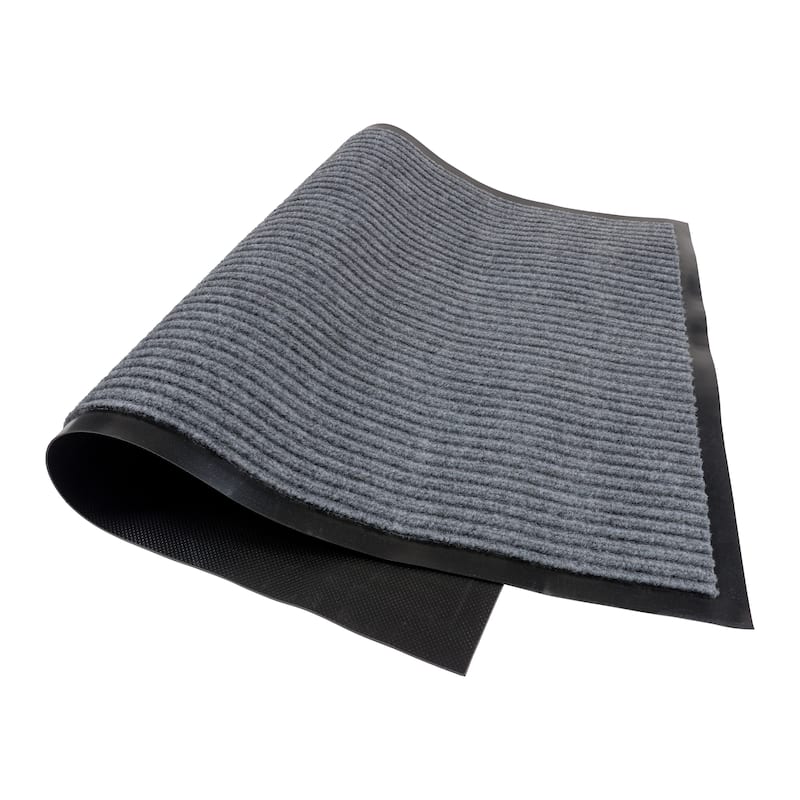 KAF Home Oversized 24"x36" Ribbed Door Mat