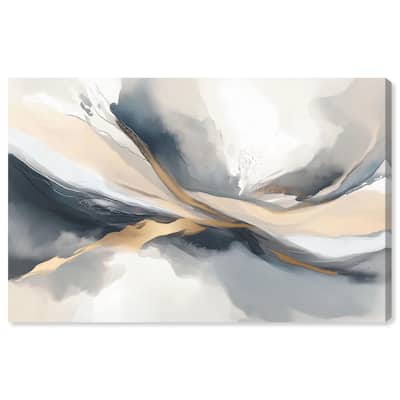 Dynamic Swirls II Canvas by Art Remedy, Gallery Wrapped