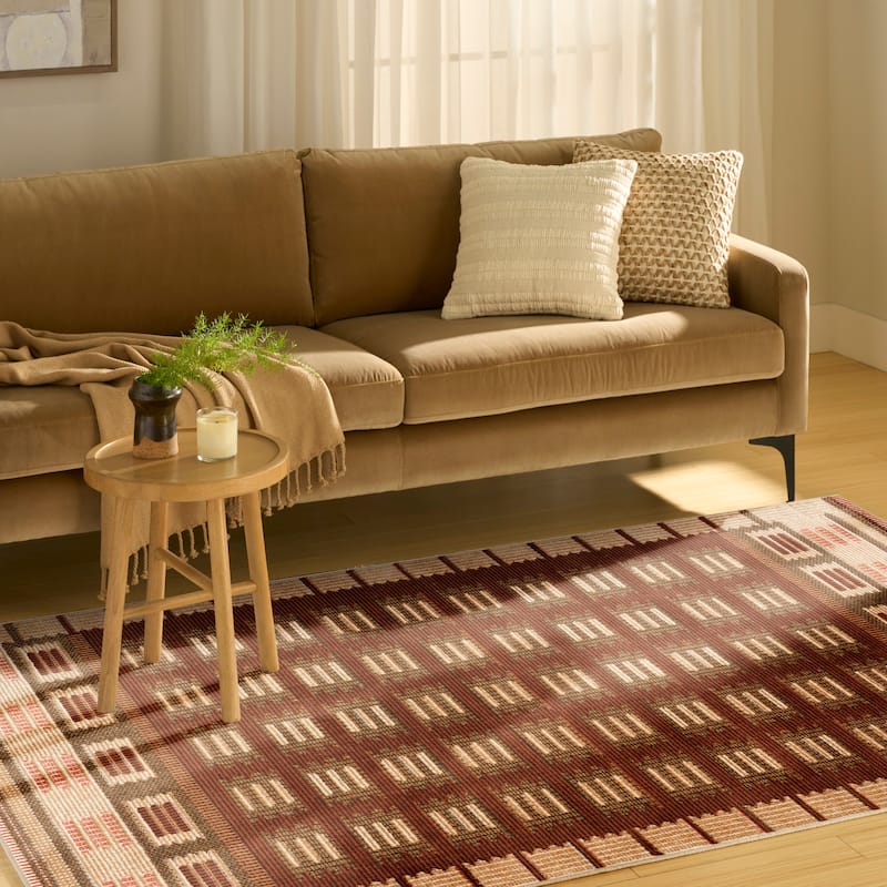 Nourison Nordic Indoor only Geometric Area Rug