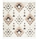 preview thumbnail 6 of 50, SAFAVIEH Moroccan Tassel Shag Kobi 2-inch Thick Rug 10' x 10' Square - Ivory/Brown
