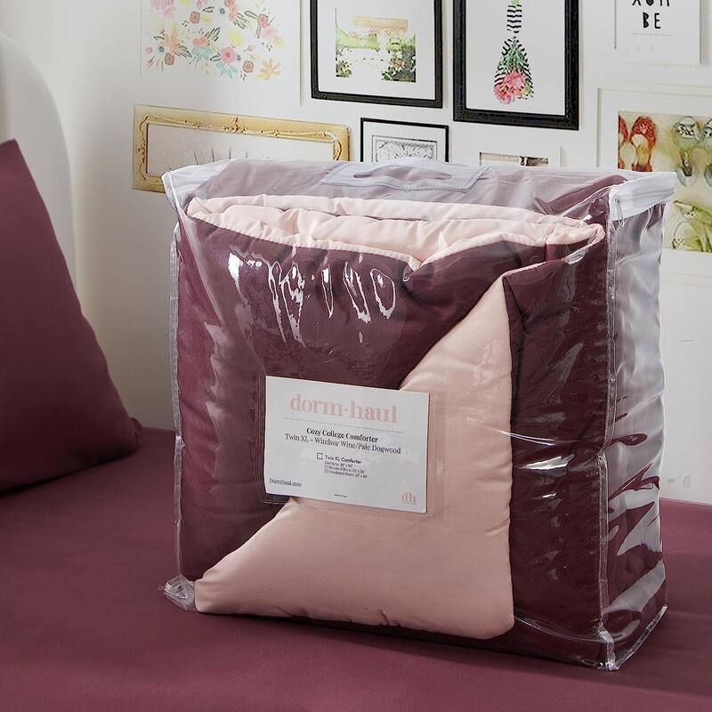 Dorm Haul® - Cozy College Comforter Set - Twin XL Reversible Bedding